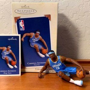 Hallmark Keepsake Carmelo Anthony Hoop Stars Christmas Ornament